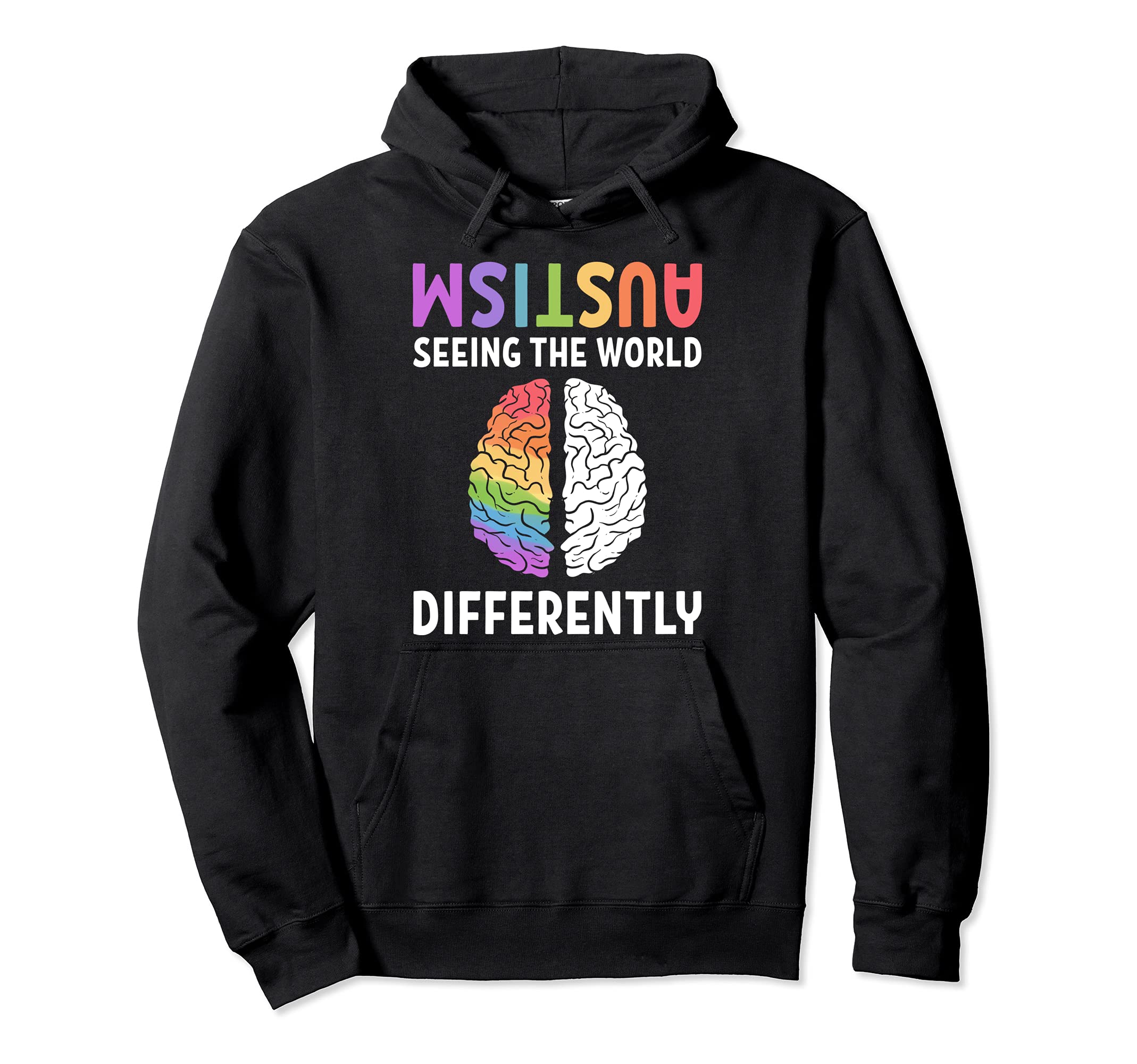 Autism Neurodiversity Autism Seeing Hoodie - Trendy Graphic for Adults - T-Shirt, Sweatshirt, Hoodie