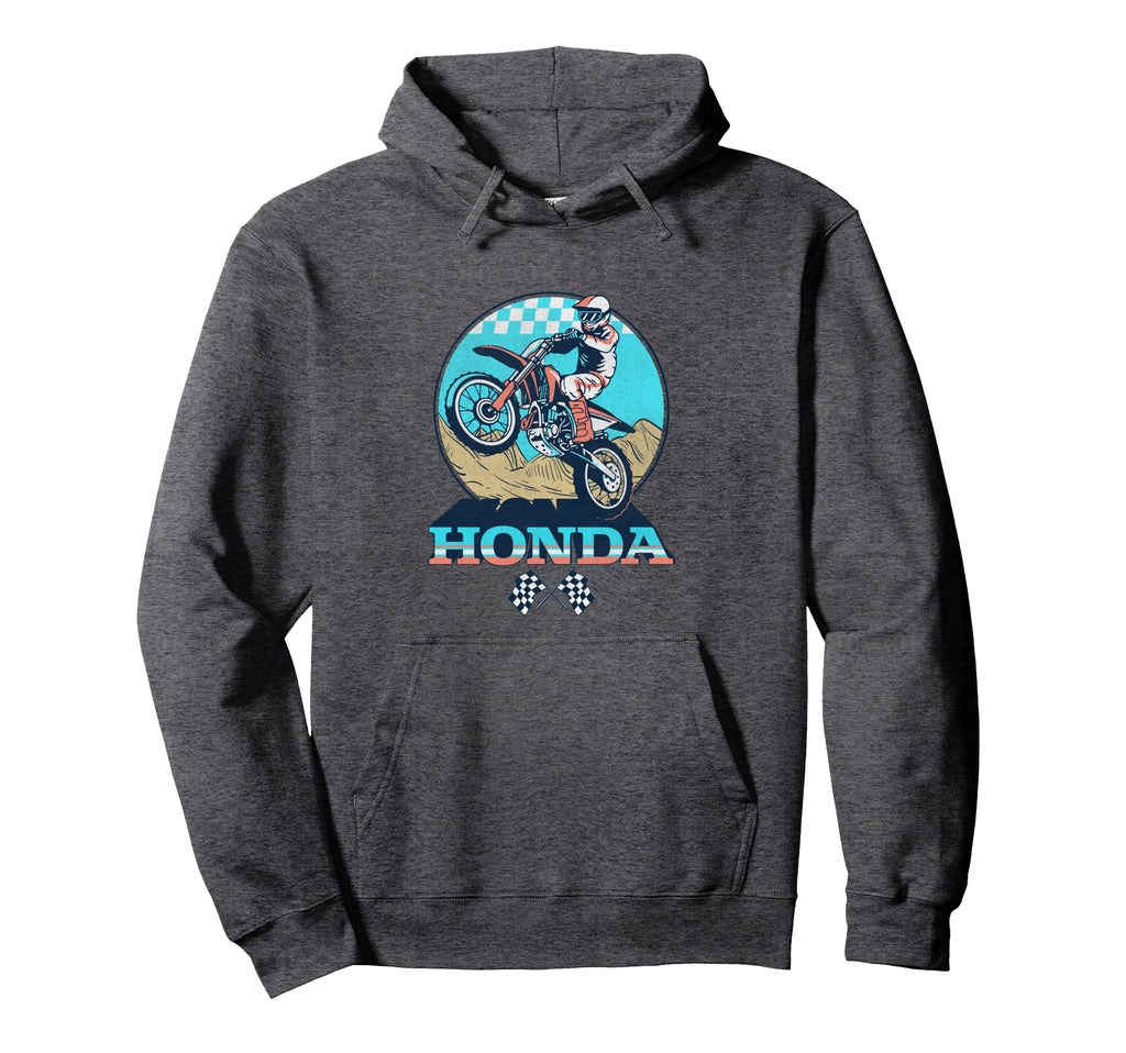 Honda Powersports Motorcycle Rider Hoodie - Custom Art Print Unisex - T-Shirt, Sweatshirt, Hoodie