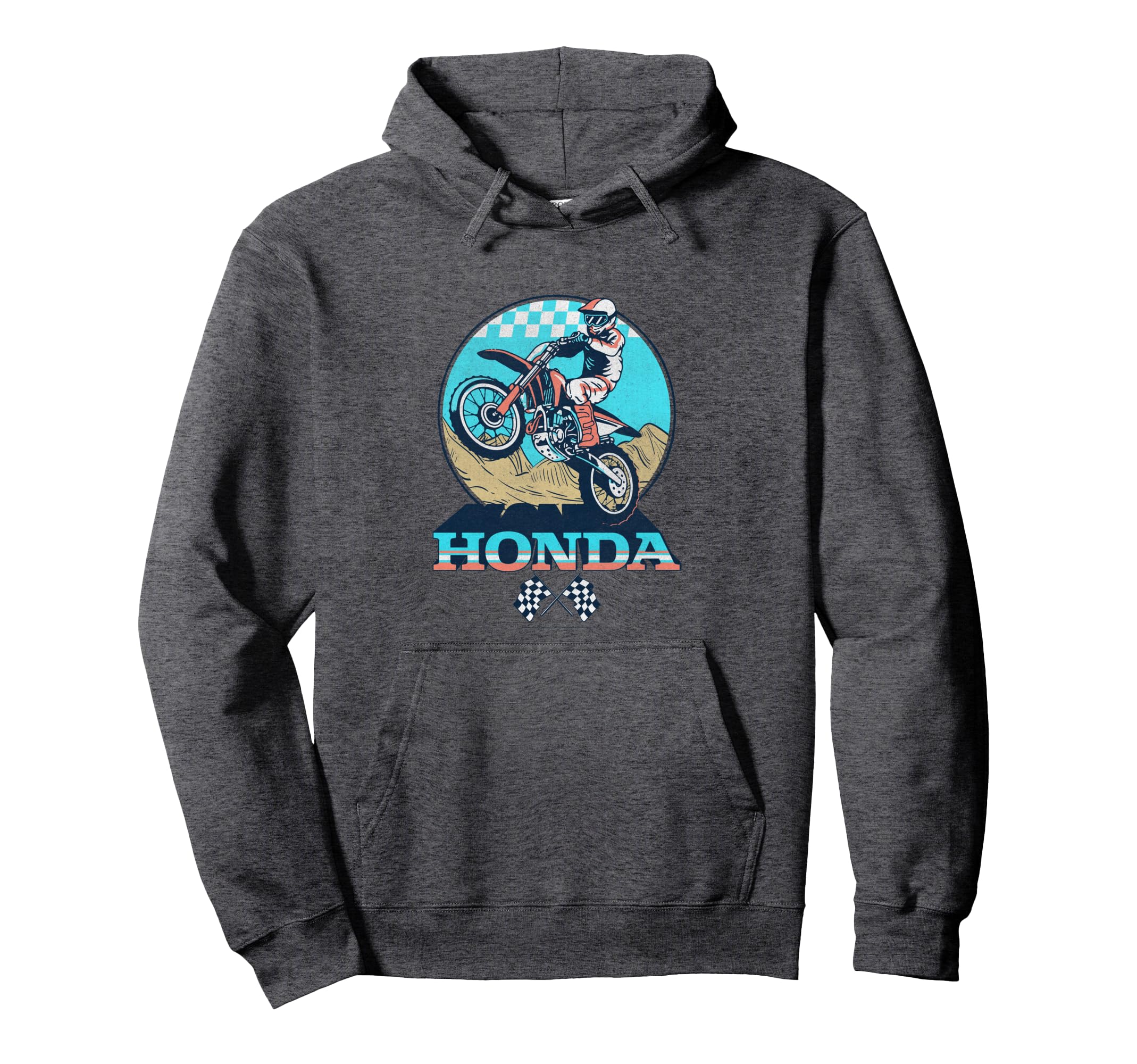 Honda Powersports Motorcycle Rider Hoodie - Custom Art Print Unisex - T-Shirt, Sweatshirt, Hoodie