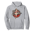 Hot Rod Art Car Rockabilly Hoodie - Minimalist Print for Adults - T-Shirt, Sweatshirt, Hoodie