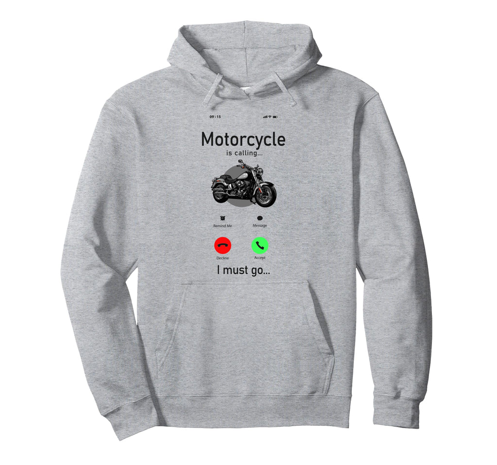 Motorcycle Biker Phone Display Motorcycle Hoodie - Graphic Print Men Women - T-Shirt, Sweatshirt, Hoodie
