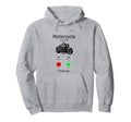 Motorcycle Biker Phone Display Motorcycle Hoodie - Graphic Print Men Women - T-Shirt, Sweatshirt, Hoodie