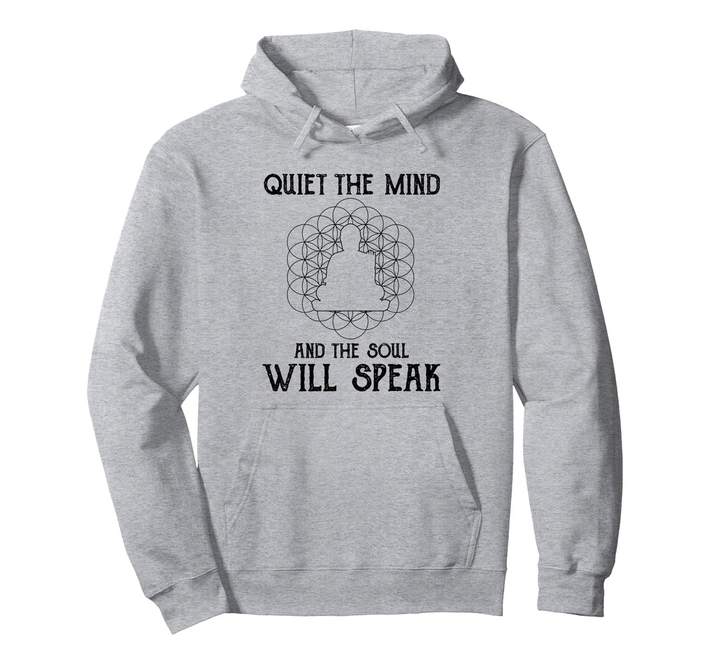 Buddhist Quiet Mind And Soul Mantra Buddha Hoodie - Trendy Graphic Unisex - T-Shirt, Sweatshirt, Hoodie