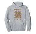 Bonneville Salt Flats Motorcycle Racing Hoodie - Fun Novelty Design Unisex - T-Shirt, Sweatshirt, Hoodie