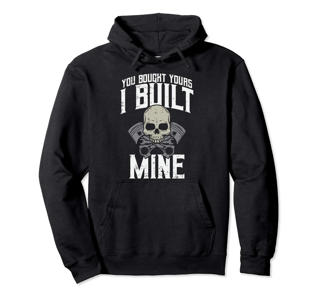 Funny Diesel Mechanic Motorcycle Bought Hoodie - Minimalist Print Unisex - T-Shirt, Sweatshirt, Hoodie