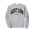 Throwback Athletic West Linn Sweatshirt - Aesthetic Graphic Men Women - T-Shirt, Sweatshirt, Hoodie