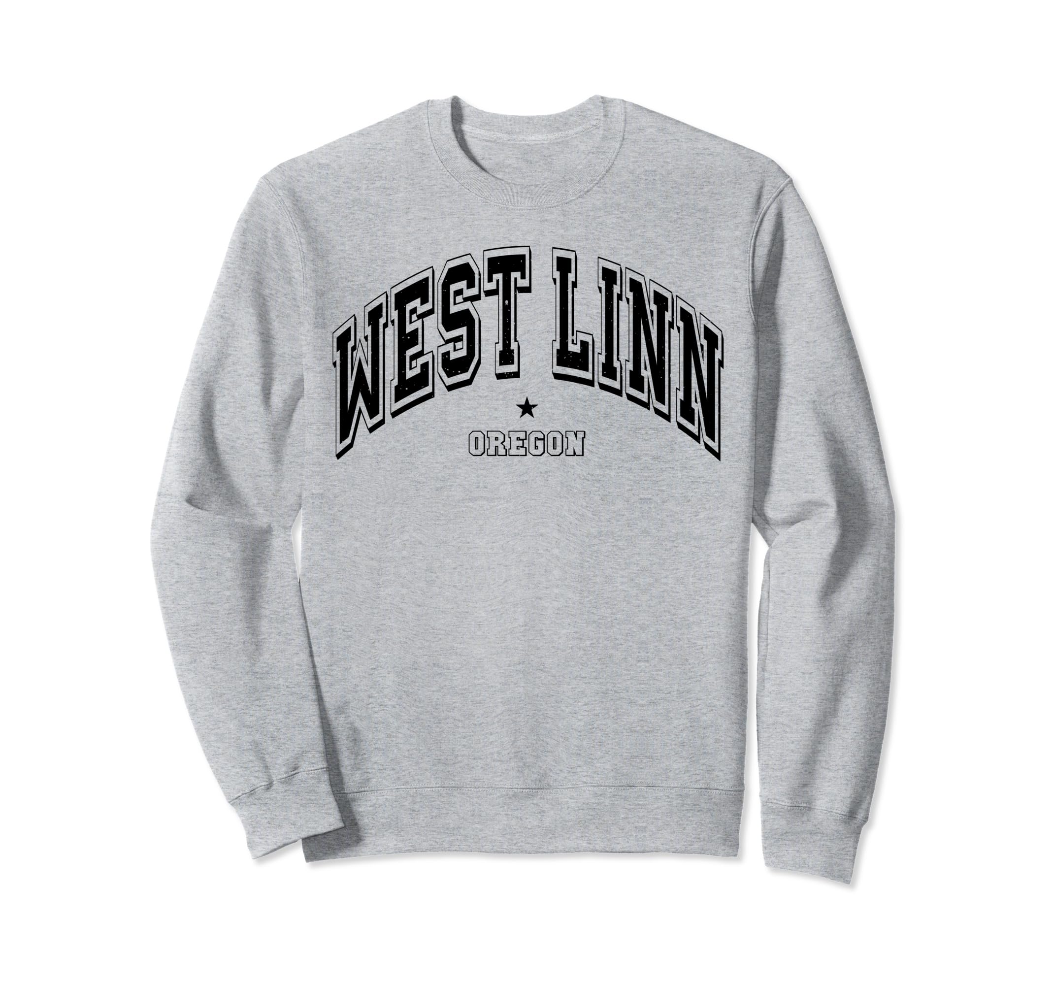 Throwback Athletic West Linn Sweatshirt - Aesthetic Graphic Men Women - T-Shirt, Sweatshirt, Hoodie