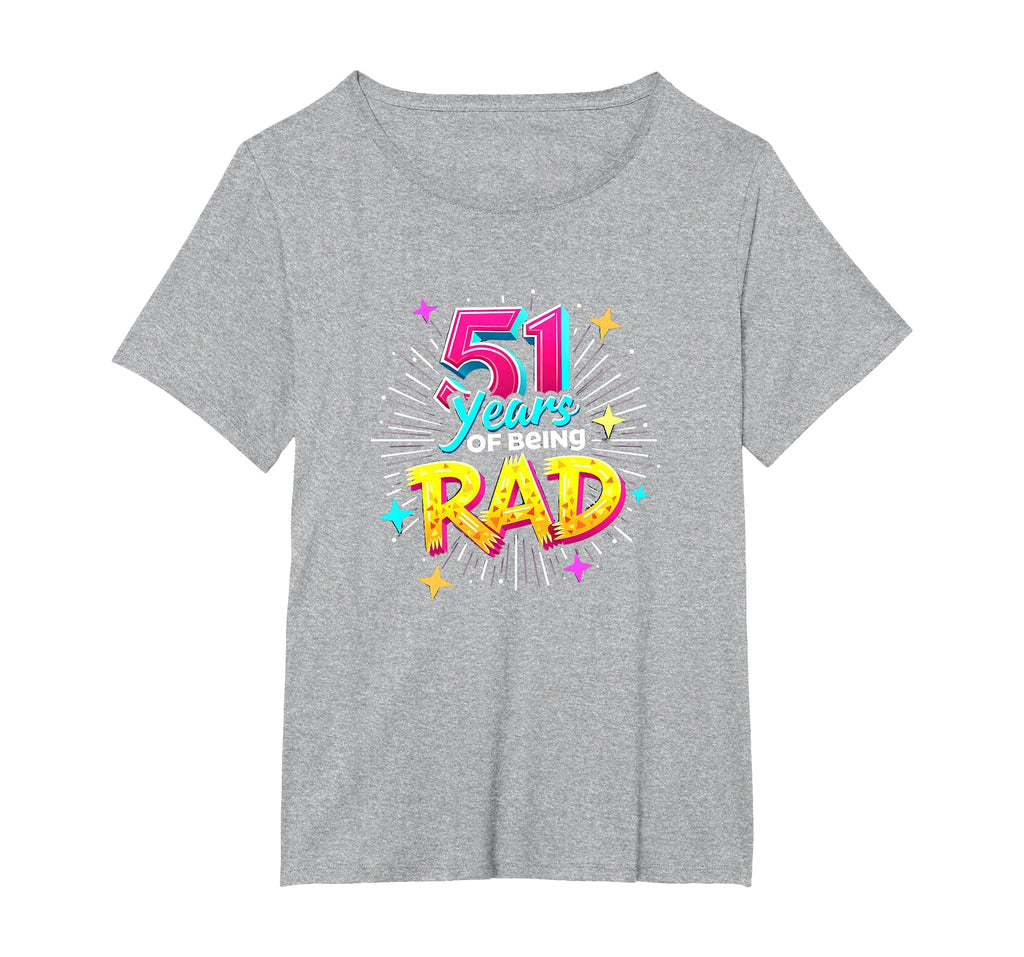 51 Years Rad Birthday Gift T-Shirt - Streetwear Style Men Women - T-Shirt, Sweatshirt, Hoodie
