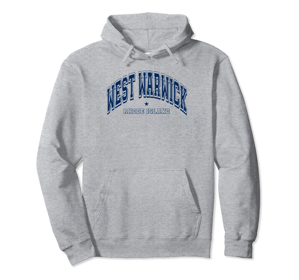 Throwback West Warwick Rhode Island Hoodie - Aesthetic Graphic for Adults - T-Shirt, Sweatshirt, Hoodie