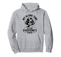 My Alone Time Is Everyones Safety Coffee Hoodie - Trendy Graphic Men Women - T-Shirt, Sweatshirt, Hoodie