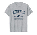 Hedgesville West Virginia Wv Athletic T-Shirt - Fun Novelty Design Unisex - T-Shirt, Sweatshirt, Hoodie