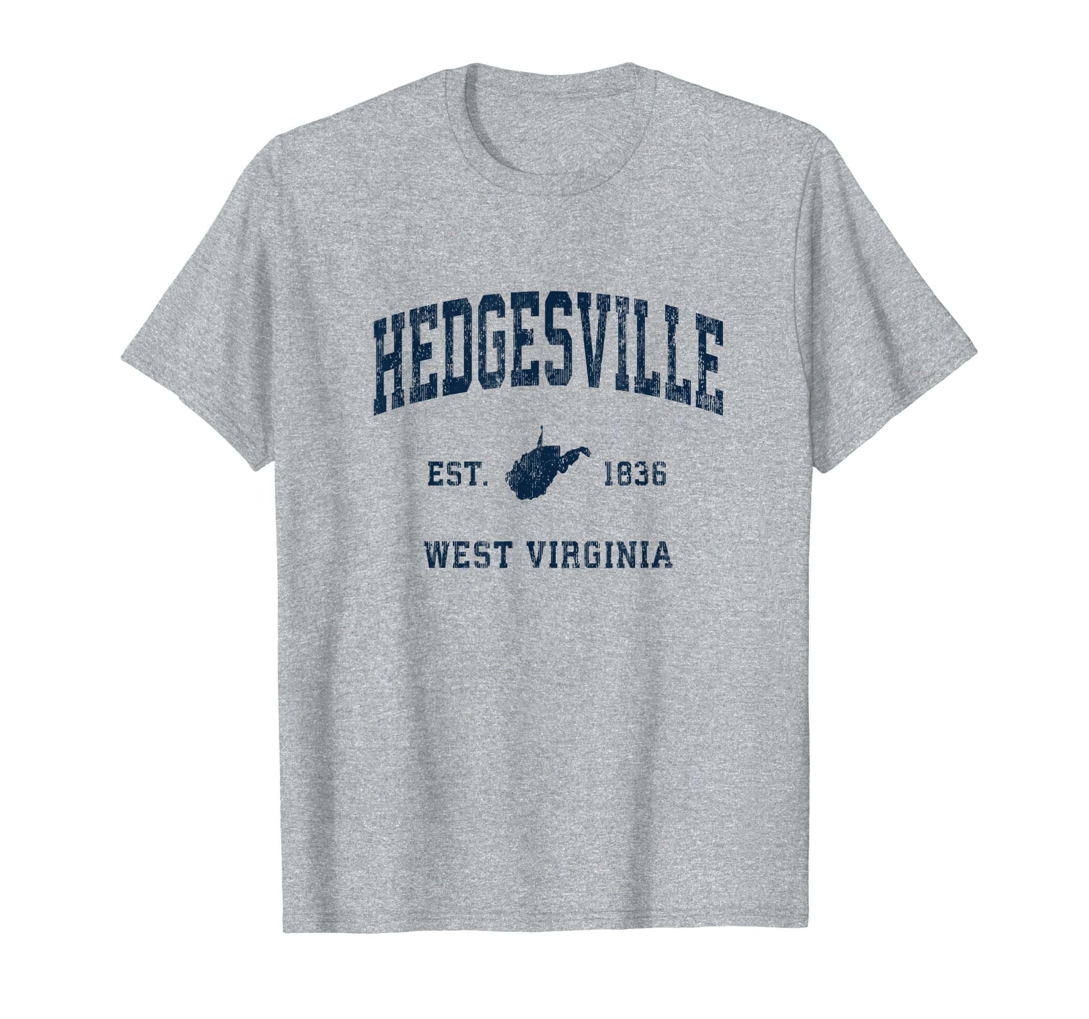 Hedgesville West Virginia Wv Athletic T-Shirt - Fun Novelty Design Unisex - T-Shirt, Sweatshirt, Hoodie