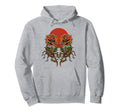 Scorpion Traditional Tattoo Trendy Old Hoodie - Novelty Apparel for Adults - T-Shirt, Sweatshirt, Hoodie