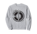 Vinyl Music Note Turntable Gift Sweatshirt - Custom Art Print Unisex - T-Shirt, Sweatshirt, Hoodie