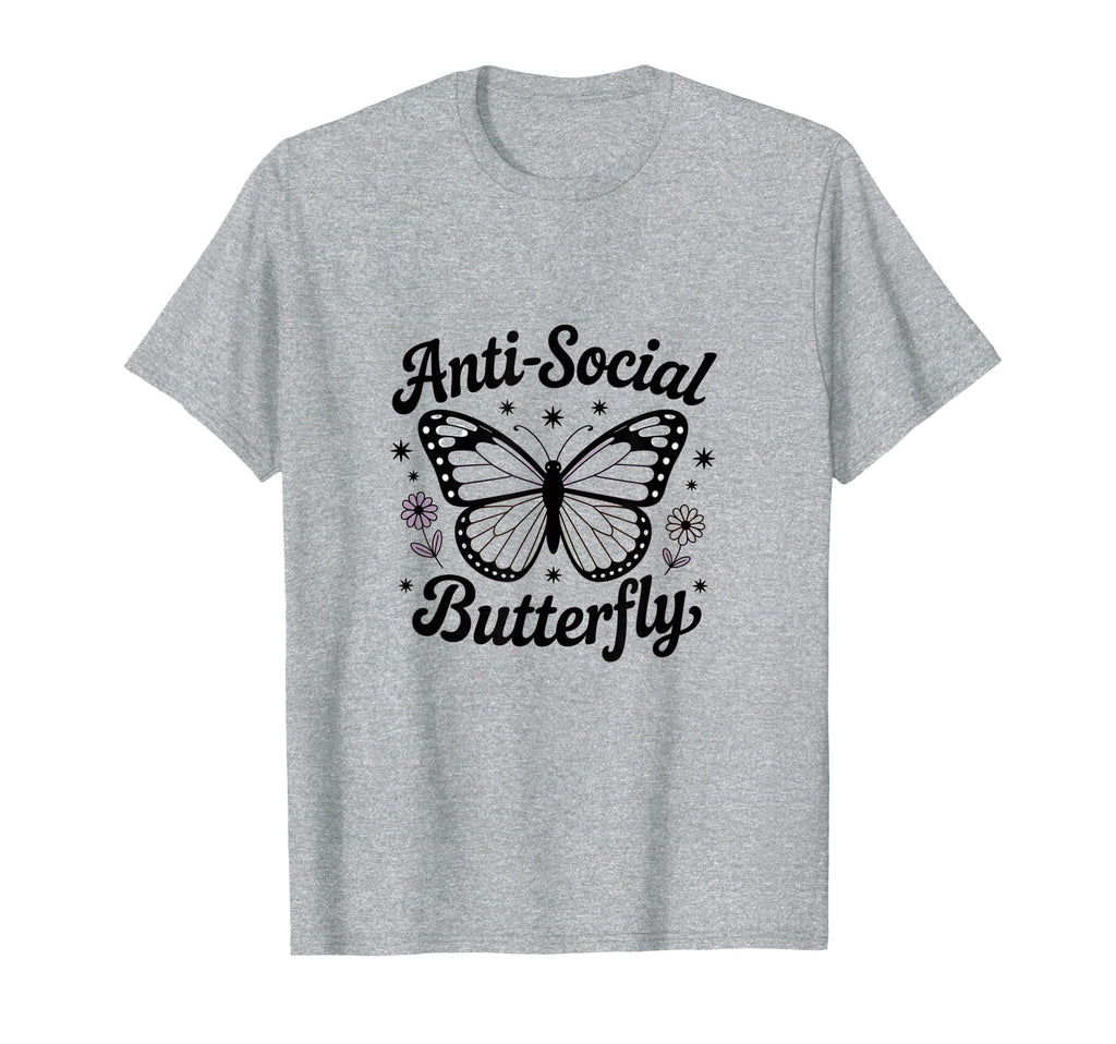Gothic Aesthetic Butterfly T-Shirt - Fun Novelty Design Men Women - T-Shirt, Sweatshirt, Hoodie
