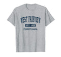 West Fairview Pennsylvania Pa T-Shirt - Minimalist Print Men Women - T-Shirt, Sweatshirt, Hoodie