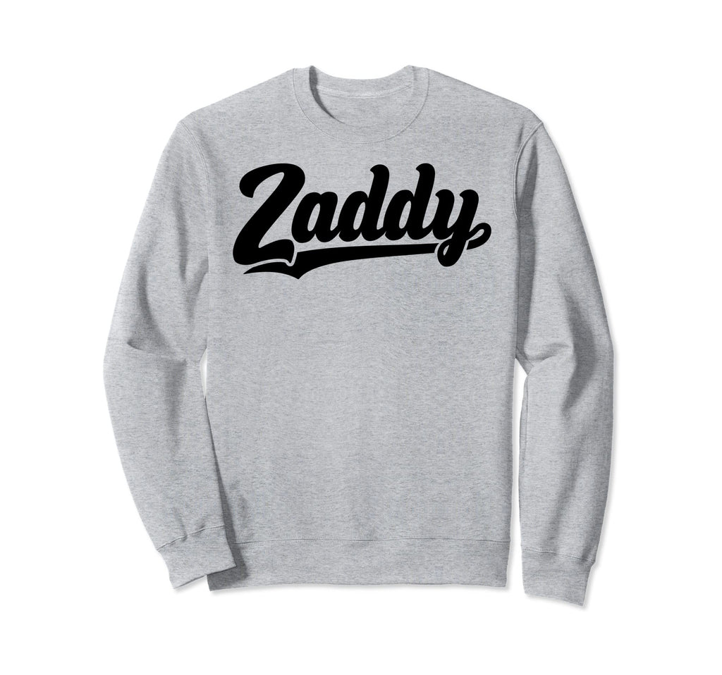 Zaddy Player Typography Pocket Sweatshirt - Fun Novelty Design Men Women - T-Shirt, Sweatshirt, Hoodie
