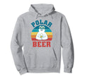Bear Animal Beer Funny Sunset Hoodie - Graphic Print Unisex - T-Shirt, Sweatshirt, Hoodie
