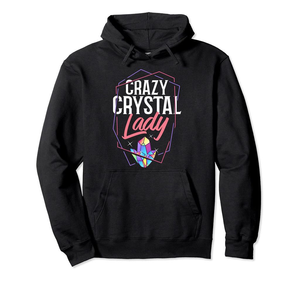 Crystal Healing Energy Healer Chakra Hoodie - Minimalist Print Unisex - T-Shirt, Sweatshirt, Hoodie