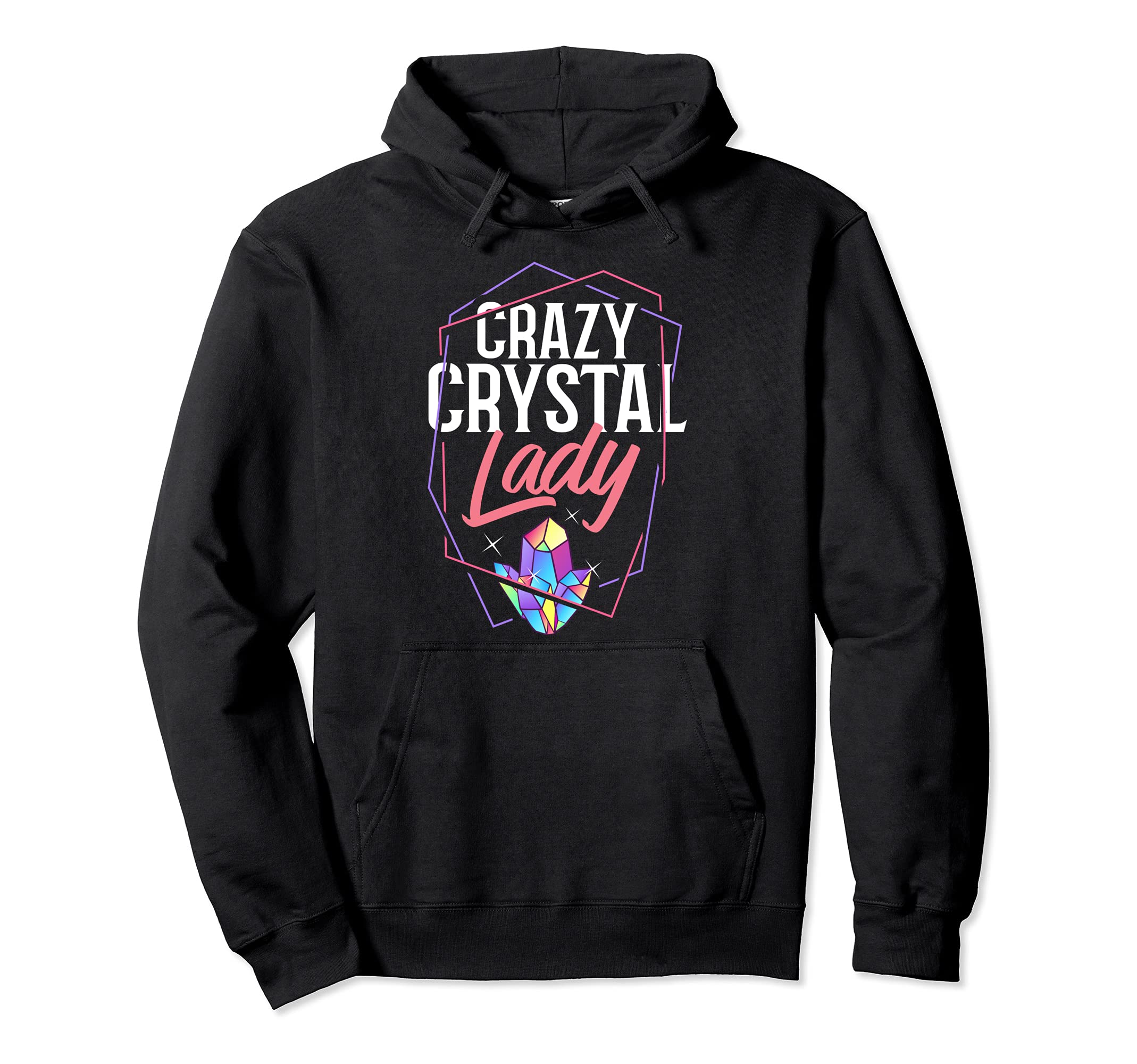 Crystal Healing Energy Healer Chakra Hoodie - Minimalist Print Unisex - T-Shirt, Sweatshirt, Hoodie