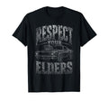 Respect Your Elders Cars Funny T-Shirt - Casual Everyday Wear for Adults - T-Shirt, Sweatshirt, Hoodie