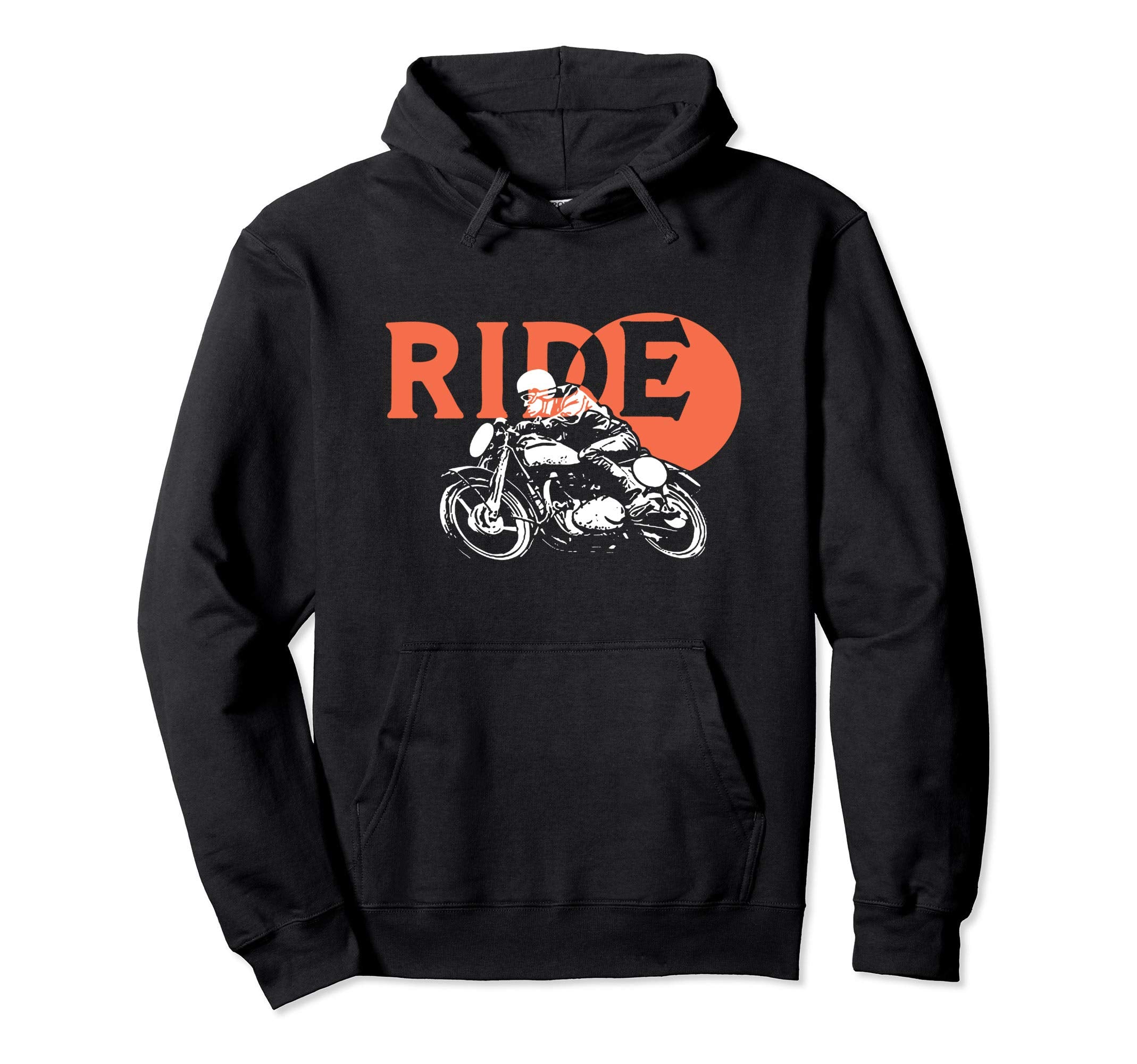 Ride Motorcycle Rider Hoodie - Unique Graphic for Adults - T-Shirt, Sweatshirt, Hoodie