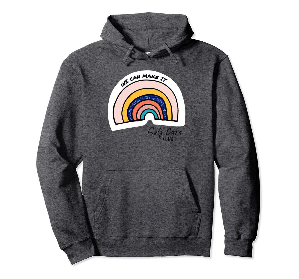 Self Care Club Mental Health Matters Hoodie - Novelty Apparel for Adults - T-Shirt, Sweatshirt, Hoodie