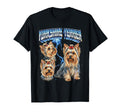 Yorkshire Terrier 80S Dog Lover Funny T-Shirt - Unique Graphic Men Women - T-Shirt, Sweatshirt, Hoodie