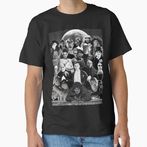 Classic Horror Monsters - Adult & Kids T-Shirts, Sweatshirts & Hoodies apparel design preview 1