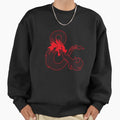 Dungeons Dragons Logo D20 Dice Pattern - Adult & Kids T-Shirts, Sweatshirts & Hoodies apparel design preview 1