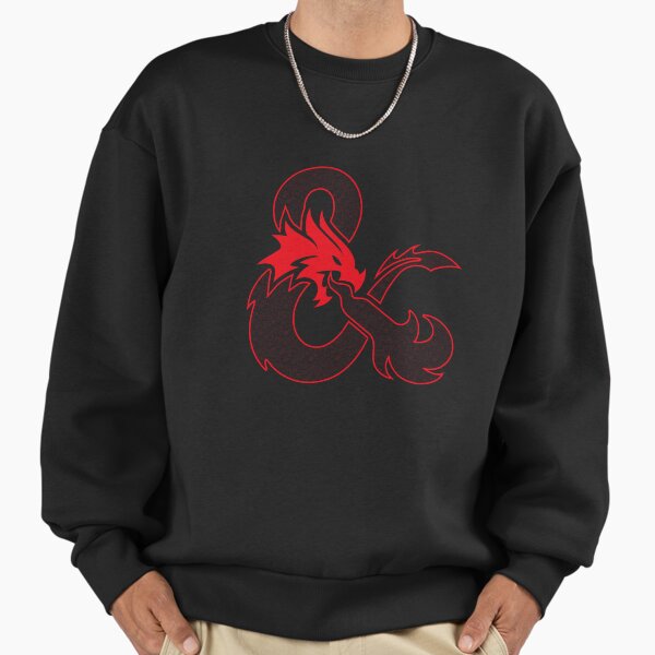 Dungeons Dragons Logo D20 Dice Pattern - Adult & Kids T-Shirts, Sweatshirts & Hoodies apparel design preview 1