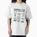 Funny Runner Things I Do in My Spare Time for - Adult & Kids T-Shirts, Sweatshirts & Hoodies apparel design preview 1