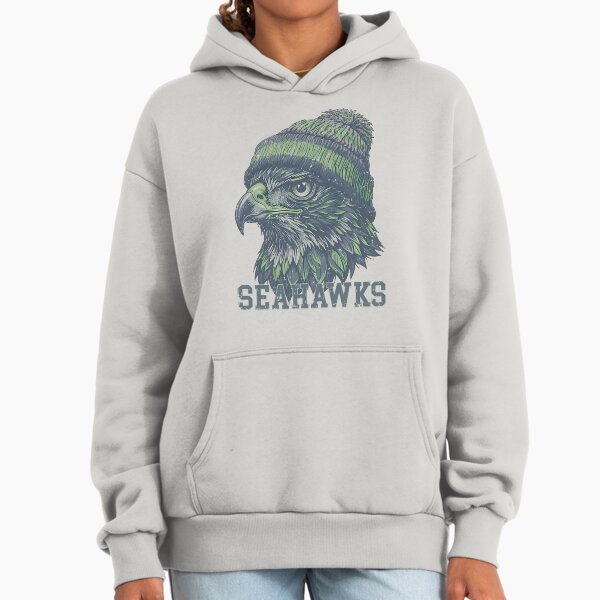 Seattle'S Fierce Hawk Beanie Style - Adult & Kids T-Shirts, Sweatshirts & Hoodies apparel design preview 1