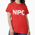 NPC - Adult & Kids T-Shirts, Sweatshirts & Hoodies apparel design preview 1