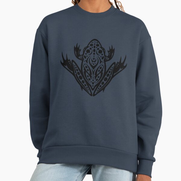 Tribal Leopard Frog Tattoo Design - Adult & Kids T-Shirts, Sweatshirts & Hoodies apparel design preview 1