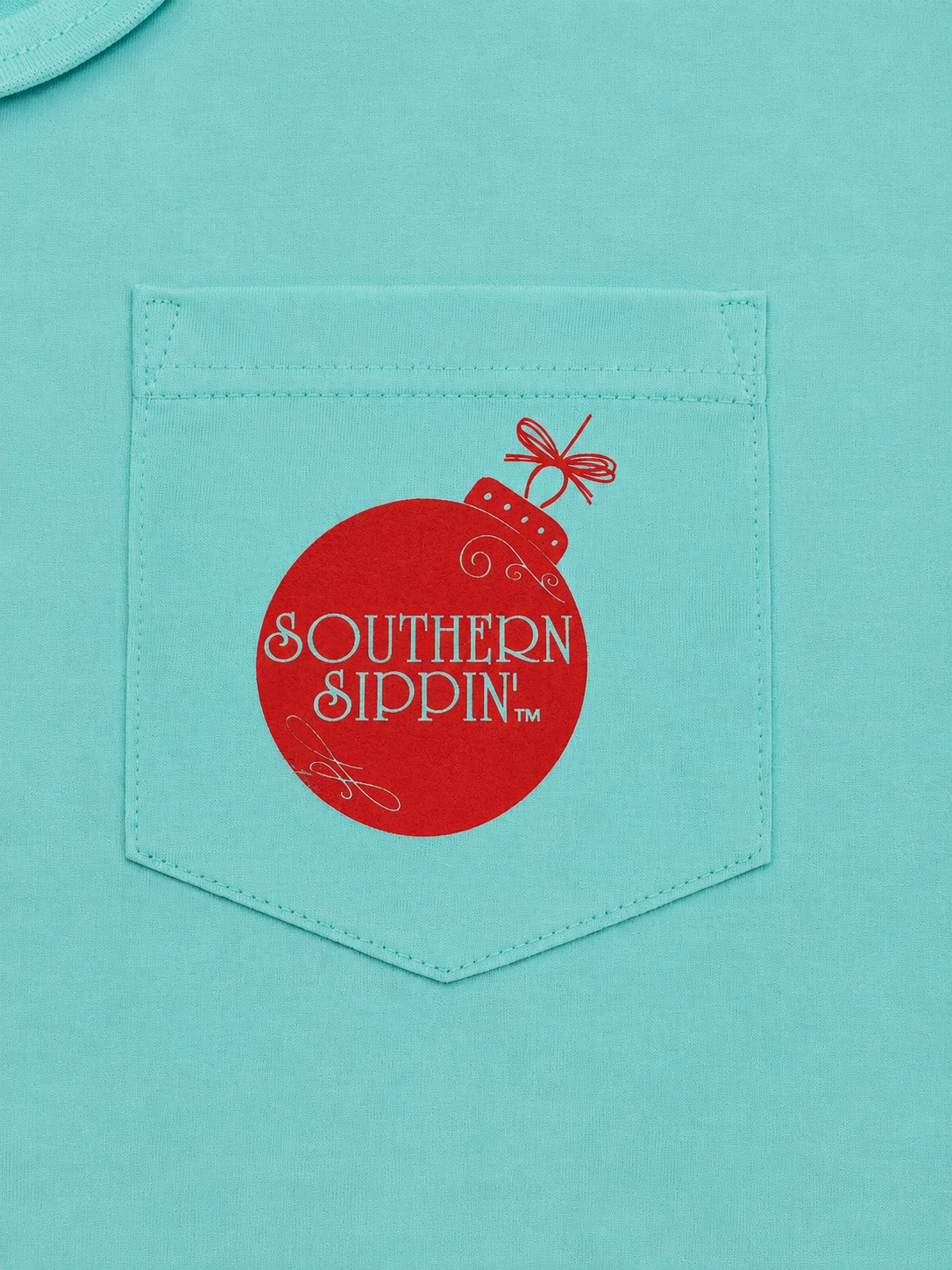 SALE Southern Sippin Sleigh Pigment Dyed Unisex - Adult & Kids T-Shirts, Sweatshirts & Hoodies apparel design preview 2