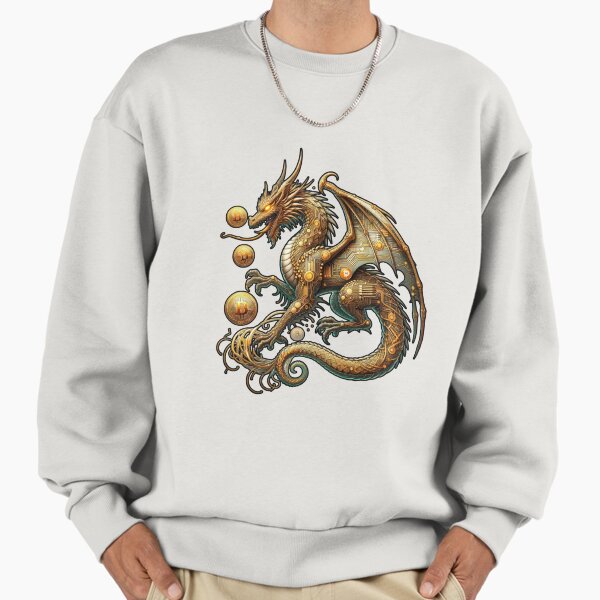 Bitcoin Dragon - Adult & Kids T-Shirts, Sweatshirts & Hoodies apparel design preview 1
