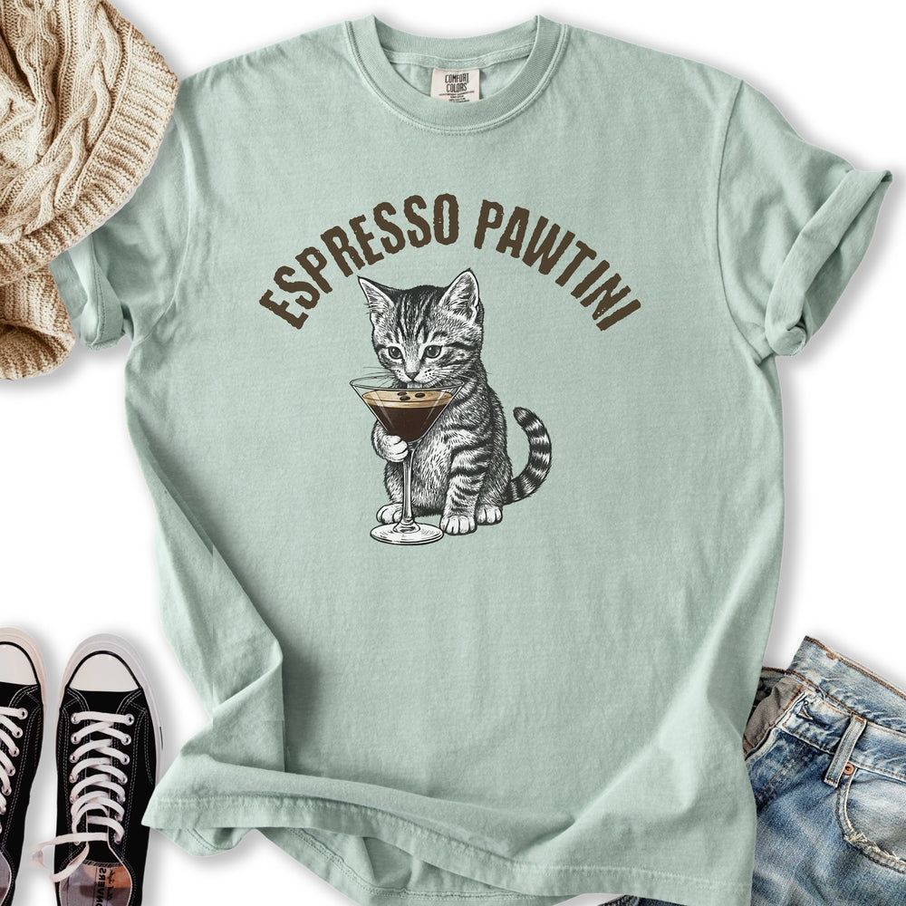 Espresso Pawtini - Adult & Kids T-Shirts, Sweatshirts & Hoodies apparel design preview 1