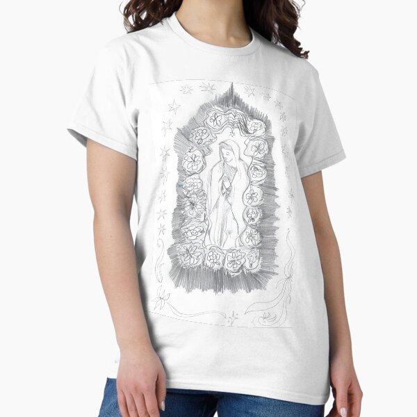 Virgen de Guadalupe - Adult & Kids T-Shirts, Sweatshirts & Hoodies apparel design preview 1