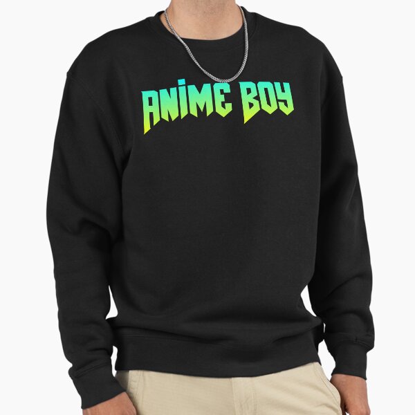 Anime Boy, Yellow and Green Typography - Adult & Kids T-Shirts, Sweatshirts & Hoodies apparel design preview 1