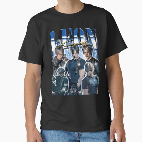 Leon Scott Kennedy Bootleg Vintage - Adult & Kids T-Shirts, Sweatshirts & Hoodies apparel design preview 1