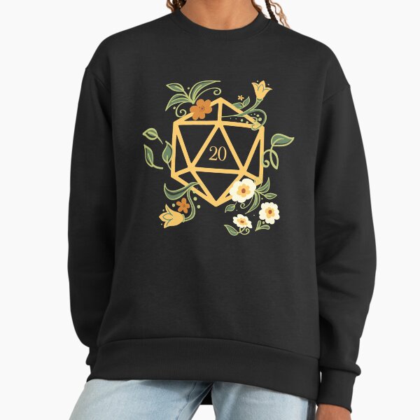 Plant Lovers Polyhedral D20 Dice Tabletop RPG - Adult & Kids T-Shirts, Sweatshirts & Hoodies apparel design preview 1