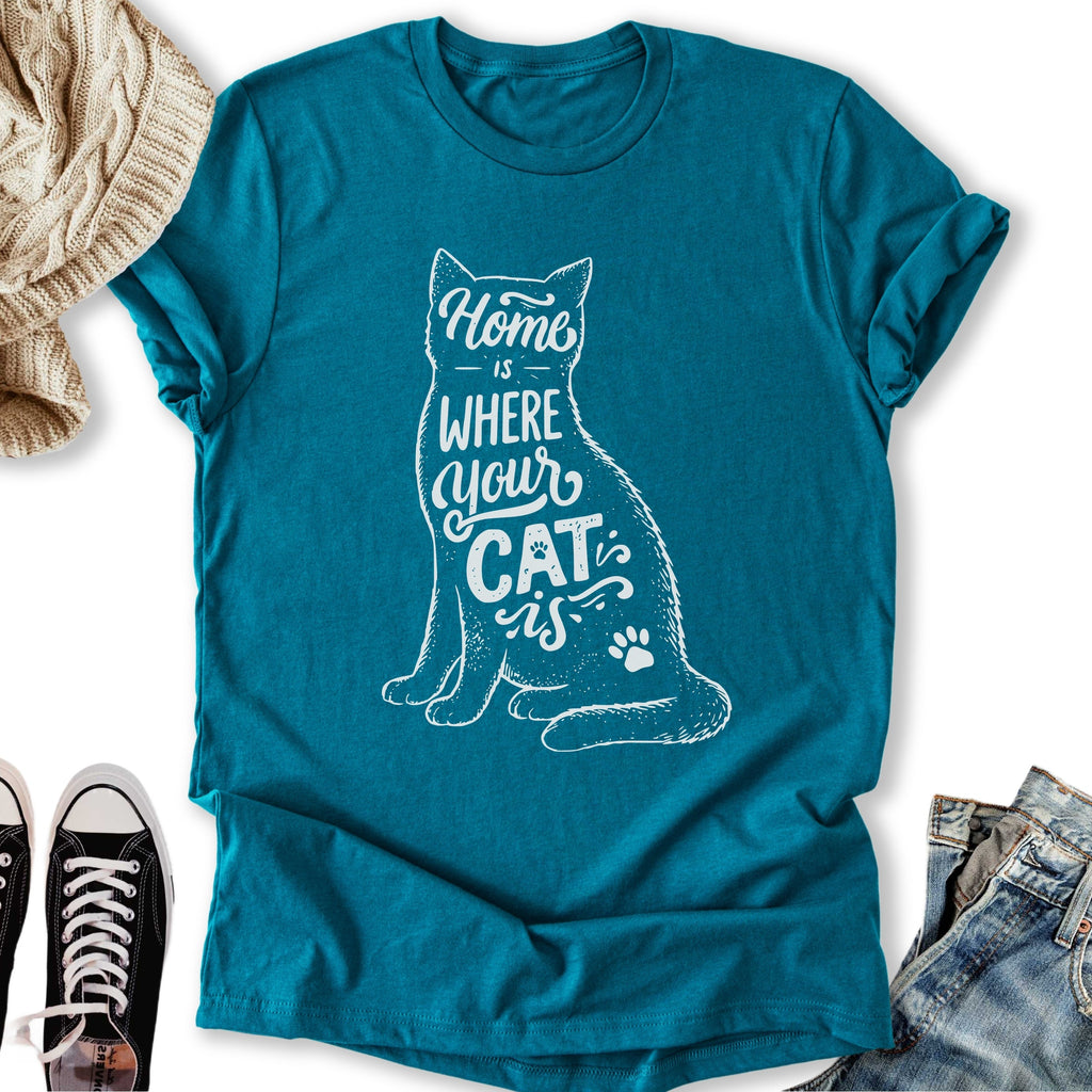Where Your Cat Is - Adult & Kids T-Shirts, Sweatshirts & Hoodies apparel design preview 1