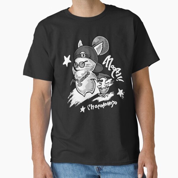 Street Attire Moogle Chocobo Chick based on the in - Adult & Kids T-Shirts, Sweatshirts & Hoodies apparel design preview 1