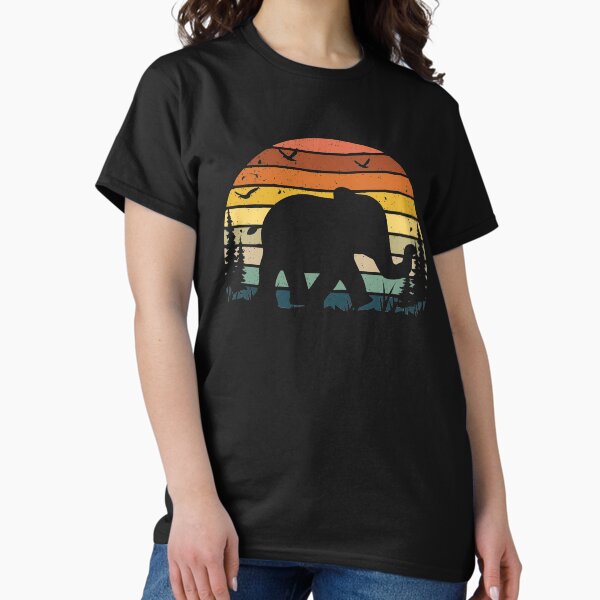 Elephant Retro Vintage - Adult & Kids T-Shirts, Sweatshirts & Hoodies apparel design preview 1