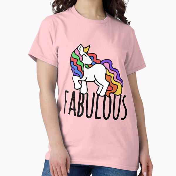 Fabulous Unicorn - Adult & Kids T-Shirts, Sweatshirts & Hoodies apparel design preview 1