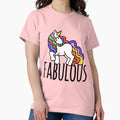 Fabulous Unicorn - Adult & Kids T-Shirts, Sweatshirts & Hoodies apparel design preview 1