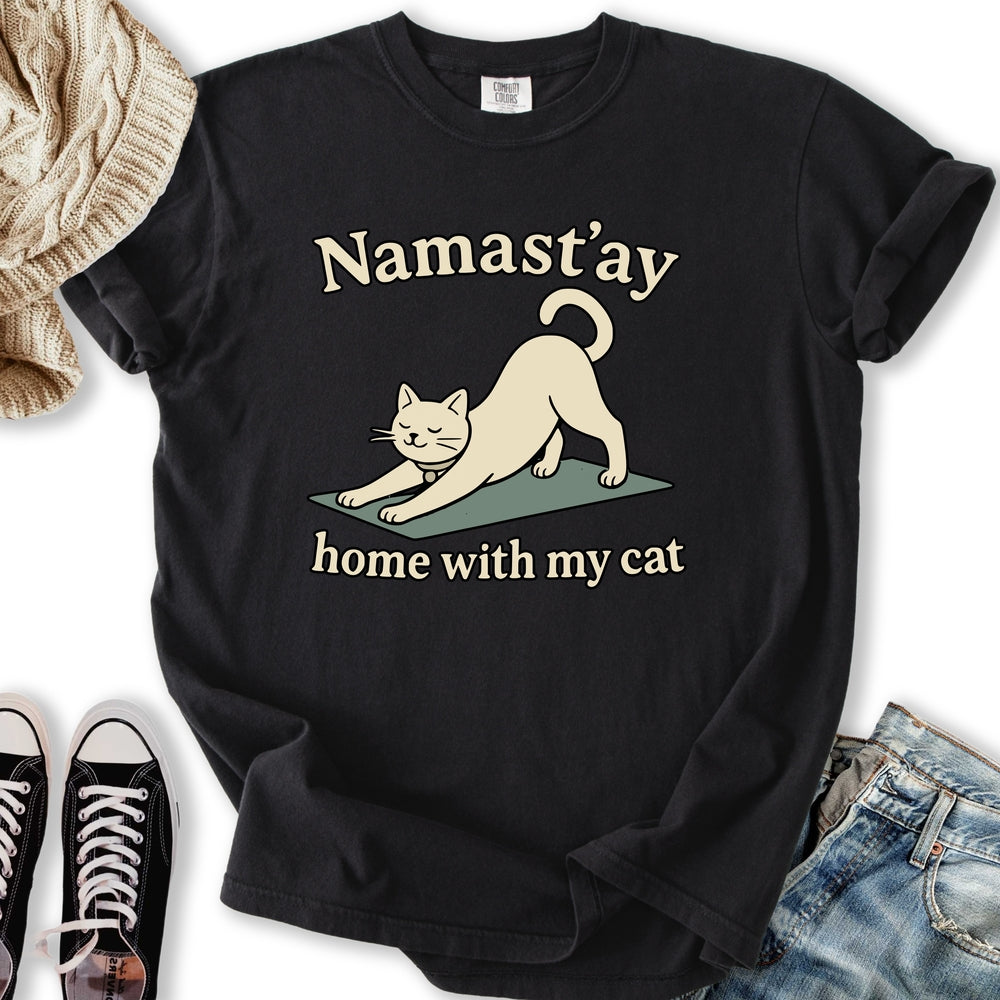 Namastay Home - Adult & Kids T-Shirts, Sweatshirts & Hoodies apparel design preview 1
