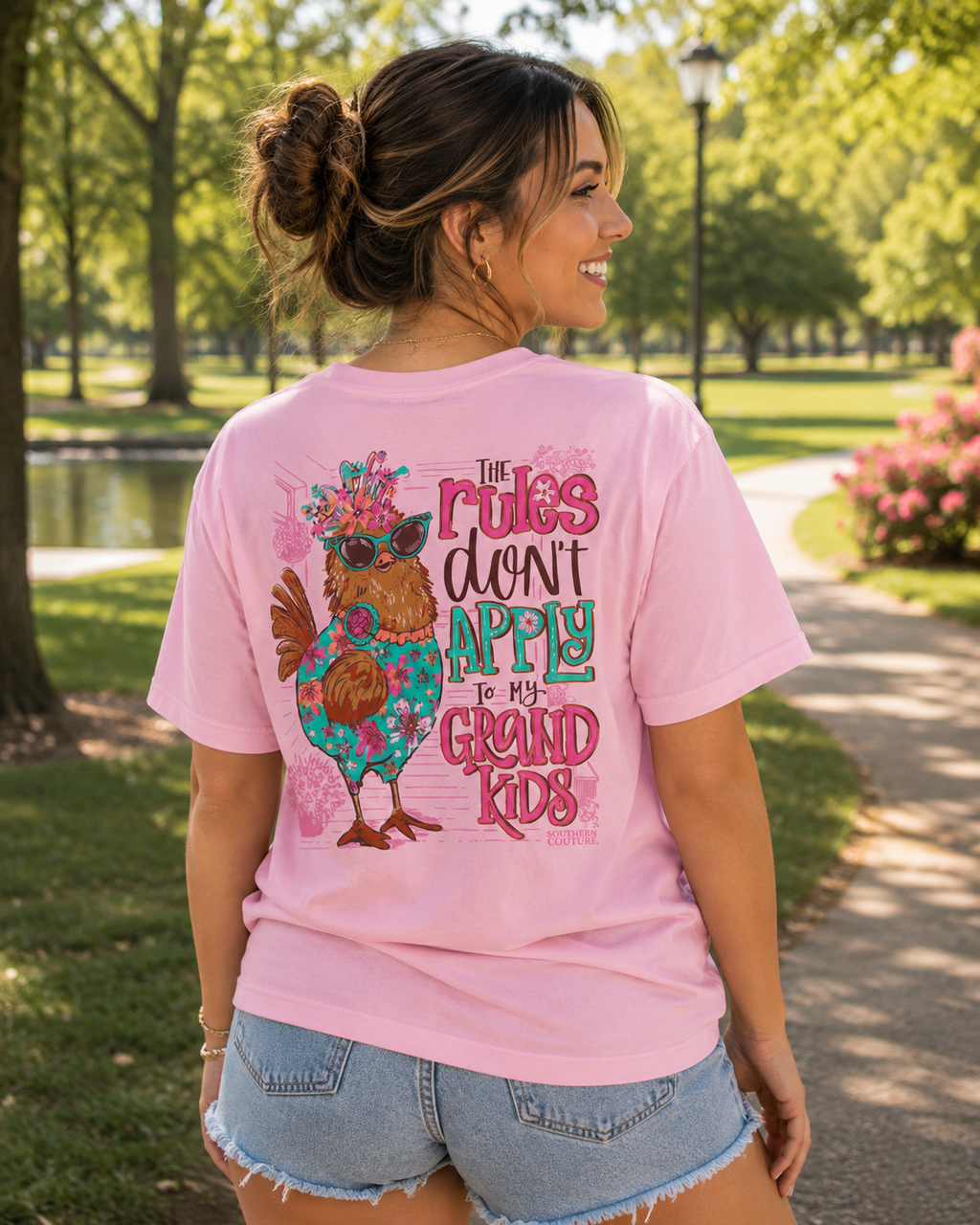 Southern Couture Classic The Rules Don't Apply - Adult & Kids T-Shirts, Sweatshirts & Hoodies apparel design preview 1