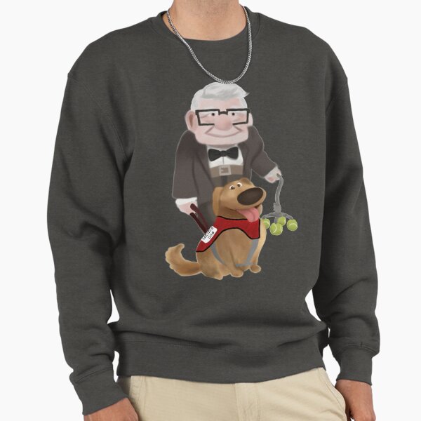 A Good Service Dog for Carl - Adult & Kids T-Shirts, Sweatshirts & Hoodies apparel design preview 1